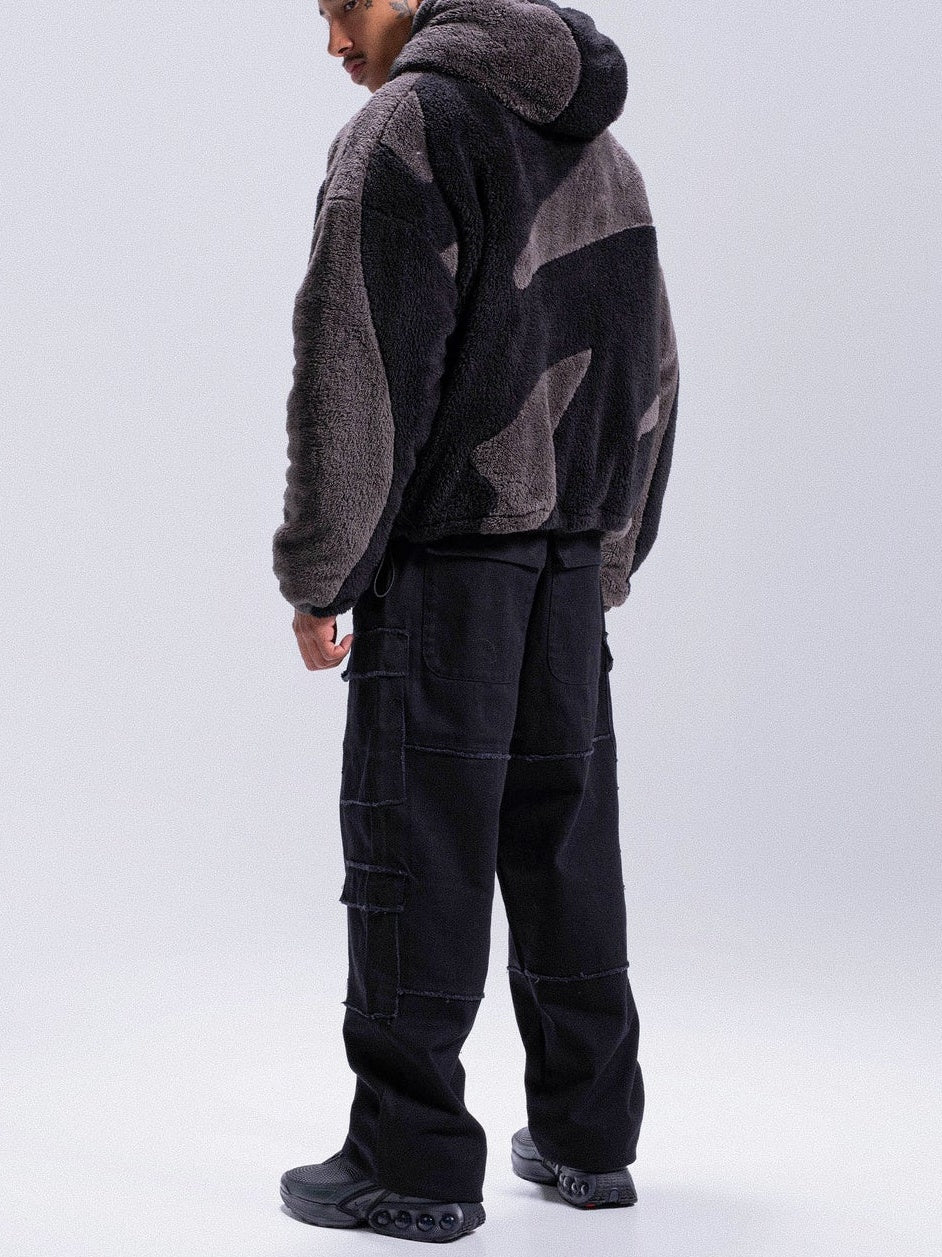 FLUFFY SHERPA JACKET