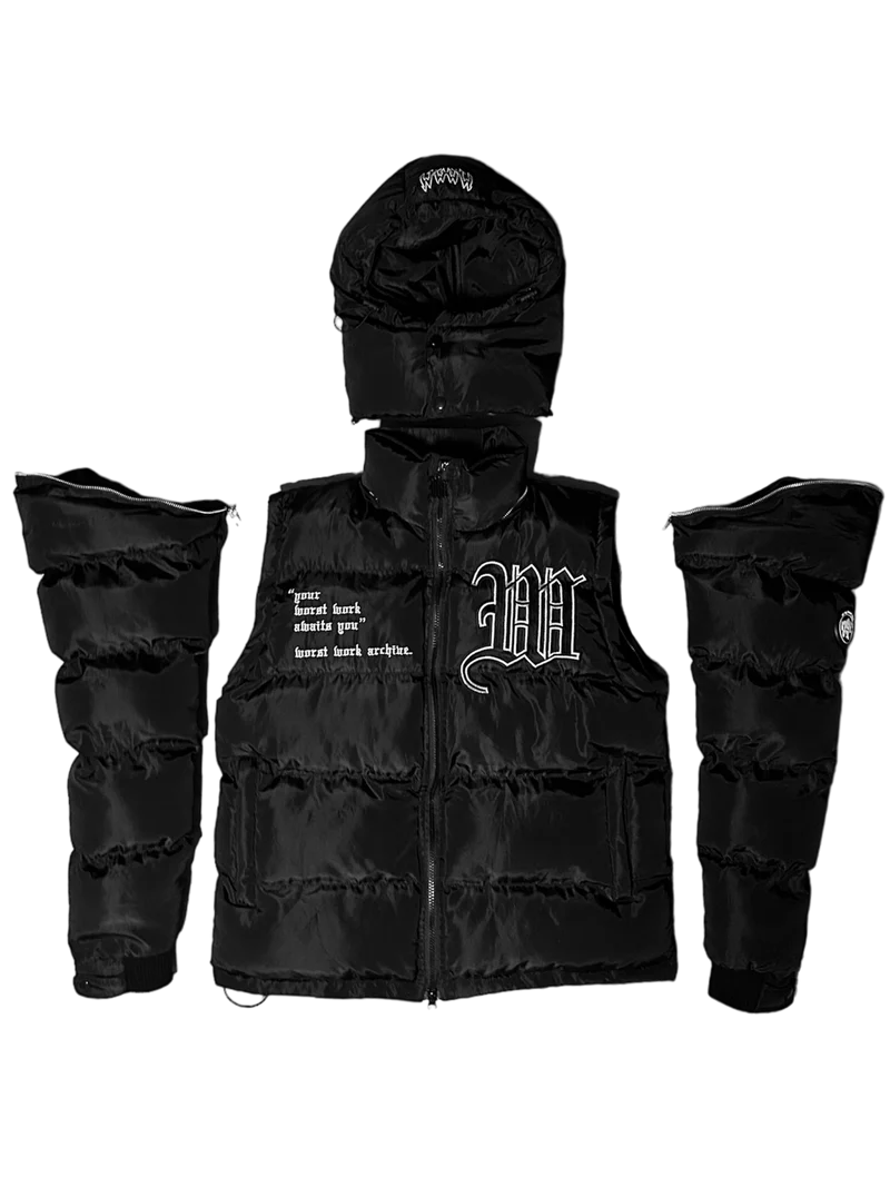 CONVERTIBLE 3 in 1 PUFFERS